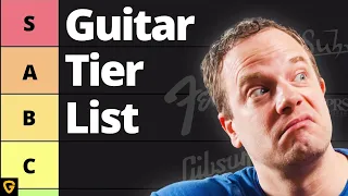 Nate Savage's Guitar Brand Tier List