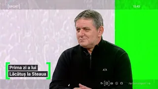 Marius Lăcătuș, despre prima zi la Steaua, în 1983: ”M-am întrebat ce caut eu aici!”