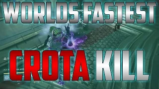 World's Fastest Crota Kill! by Redeem