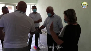 24 июня руководители МР "Дербентский район" побывали  на участках голосования Дербентского района