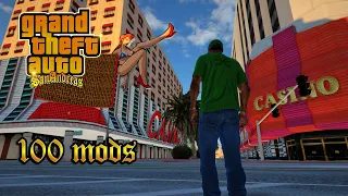 I Installed 100+ GTA San Andreas Mods and Here is The Result - Better Than GTA V?