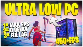 The Ultimate ULTRA LOW END PC FPS BOOST & 0 Ping Guide For Fortnite Chapter 4 Season 4 !