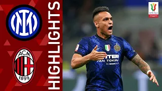 Inter 3-0 Milan | Martinez fires Nerazzurri into the final | Coppa Italia Frecciarossa 2021/22