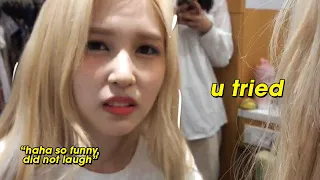 imagine thinking mina isn't funny