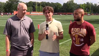 A day for the deep pass: Browns training camp report Day 3