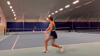 MEET AMBER LANGENDRIES - COLLEGE TENNIS RECRUIT WITH OVERBOARDER