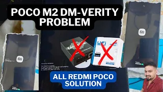 How to Fix dm verity corruption on redmi phones | Rdami Poco M2 Dm Verity Corruption Error Fix