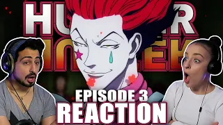 HISOKA THE MAGICIAN! Hunter x Hunter Episode 3 REACTION!