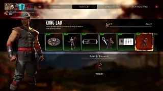 Mk1 All Kung Lao  Mastery Rewards