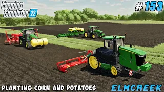 Utilizing New Truck for Slurry Transportation, Beets & Potatoes Planting | Elmcreek | FS 22 | #153