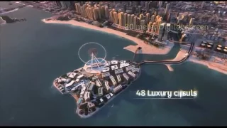 Bluewaters Island in Dubai