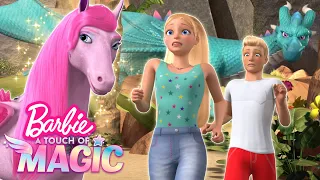 Barbie Gets Saved By A Talking Magical Horse?! | Barbie A Touch Of Magic ✨