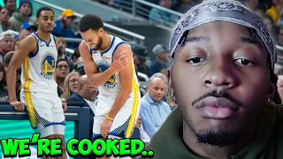 DEPRESSED WARRIOR FAN REACTS TO Golden State Warriors vs Indiana Pacers Full Game Highlights