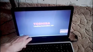 Как зайти в биос ноутбука Toshiba