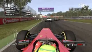 F1 2011 Monza 100% Race Gameplay