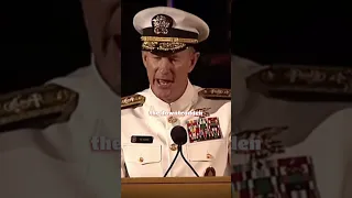 Admiral McRaven | Gives The Greatest Motivational Speech Ever 😳 #shorts #motivation #inspiration