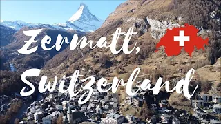 ⛰️ Zermatt and Matterhorn, Valais, Switzerland by Drone Flight Video | World from Above