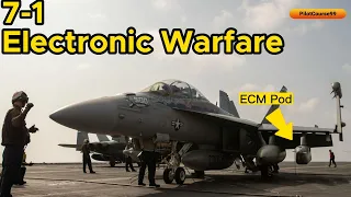 EW Electronic Warfare - ECM Flares Chaff Jammers E/A-18 Growler - Lesson # 7