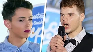 Wie DSDS BEWUSST Menschen wie Fabrizio Giordano BLAMIERT...