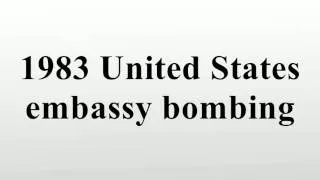 1983 United States embassy bombing