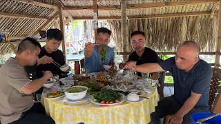Xuyên Việt T31 | Chuẩn Bị Ra Đảo - Ăn Bữa Cơm Toàn Món Ngon Dân Dã Quán Đồng Quê TP Rạch Giá