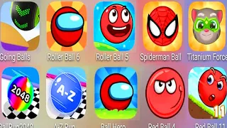 Red Ball 11,Spiderman Ball,Red Ball 4,Red Ball 7,Red Ball 6,A Z Run,Ball Run 2048, Going Balls......