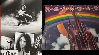 Ritchie Blackmore's RAINBOW vinyl record collection