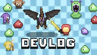 Adding BOSSES, Biomes, and LOOT Goblins to my new game! - Nanoplanet Devlog