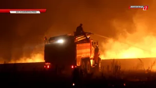 Пожары в Волгоградской области.