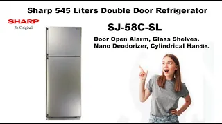 Sharp 545 Liters Double Door Refrigerator