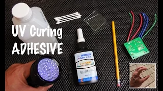 UV Curing Adhesive (Bonds Glass/Metal/Plastics/Crystal)