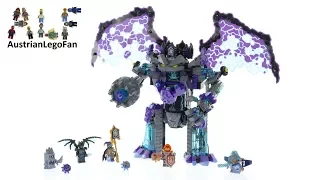 Lego Nexo Knights 70356 The Stone Colossus of Ultimate Destruction - Lego Speed Build Review