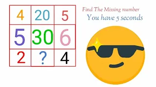 Find The Missing number in Table #viral #video