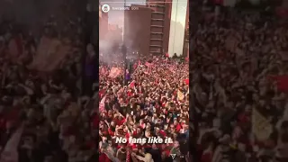 Liverpool or coming home to a million red fans