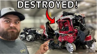 I Paid $1,000 for this Destroyed Semi Truck, Mistakes were made….