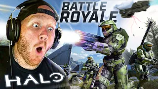 TRYING NEW HALO BATTLE ROYALE