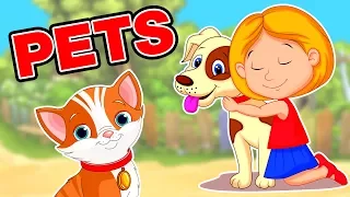 Pets | #AnimalNames | 3D Animated Video For Kids | #KidsLearning