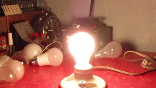 100 watt Incandescent light burnout at 2.55