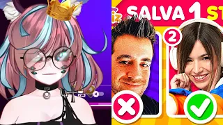 Emikukis REACCIONA "Salva 1 Streamer ¿Ibai o Auronplay? - Adivina el Streamer | PlayQuiz Trivia"