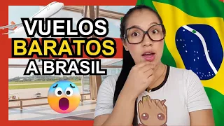 ✈CÓMO COMPRAR PASAJES AÉREOS BARATOS para VIAJAR a BRASIL? | Rápido y seguro 😊