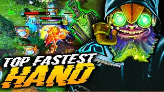 LENS TOP 5 DOTABUFF TINKER WORLD FASTEST HAND | DOTA 2 TINKER GAMEPLAY