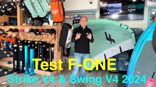 Tuto de Février : Test des nouvelles F-one Strike V4 et Swing V4 2024.