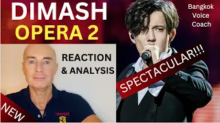 DIMASH “Opera 2” AMAZING Opera singer Stunning REACTION