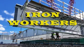 Gordie Howe International Bridge Iron Workers