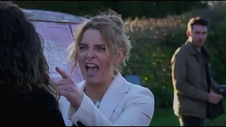 Liv Dingle 10th March 2022 Part 4 - chas and charity ruin the wedding with a food fight