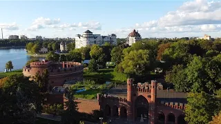 Городские ворота Калининграда (Кёнигсберга). Видео с дрона