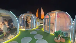Recent Project of the 5M Clear PC Domes for the Restaurants - Lucidomes