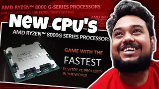 AMD RYZEN 8000 Series Made Me Happy 😁 & Sad 🥺 | New Budget APUs By AMD