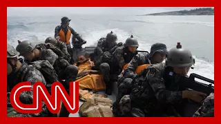 China sends warning to US in military training propaganda video