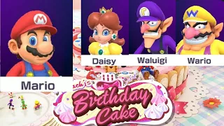 Mario Party - Peach's Birthday Cake - Mario Gameplay